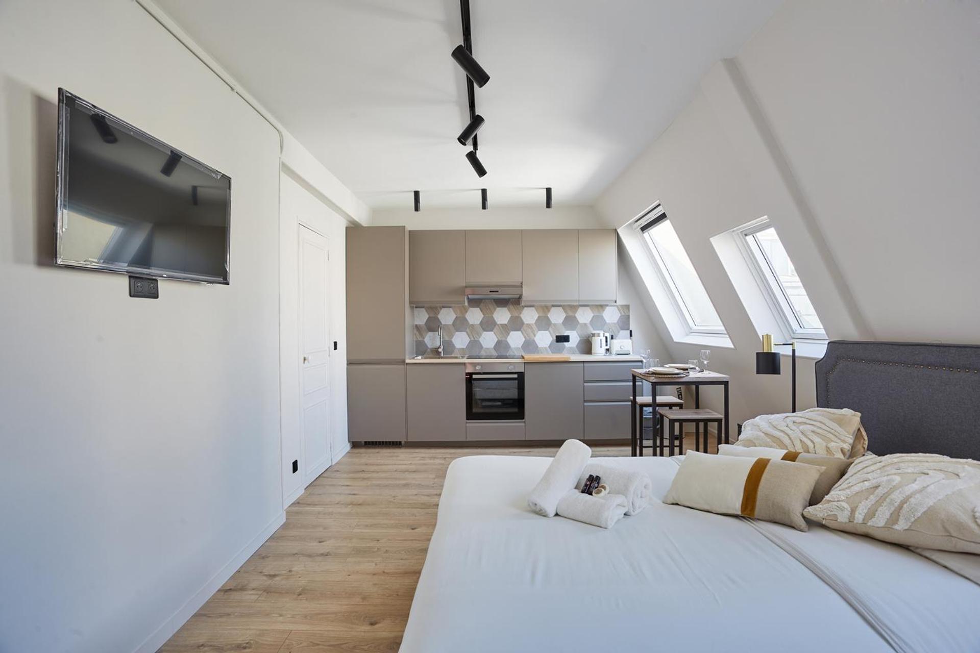 פריז Residence Beaubourg Le Marais By Studio Prestige מראה חיצוני תמונה