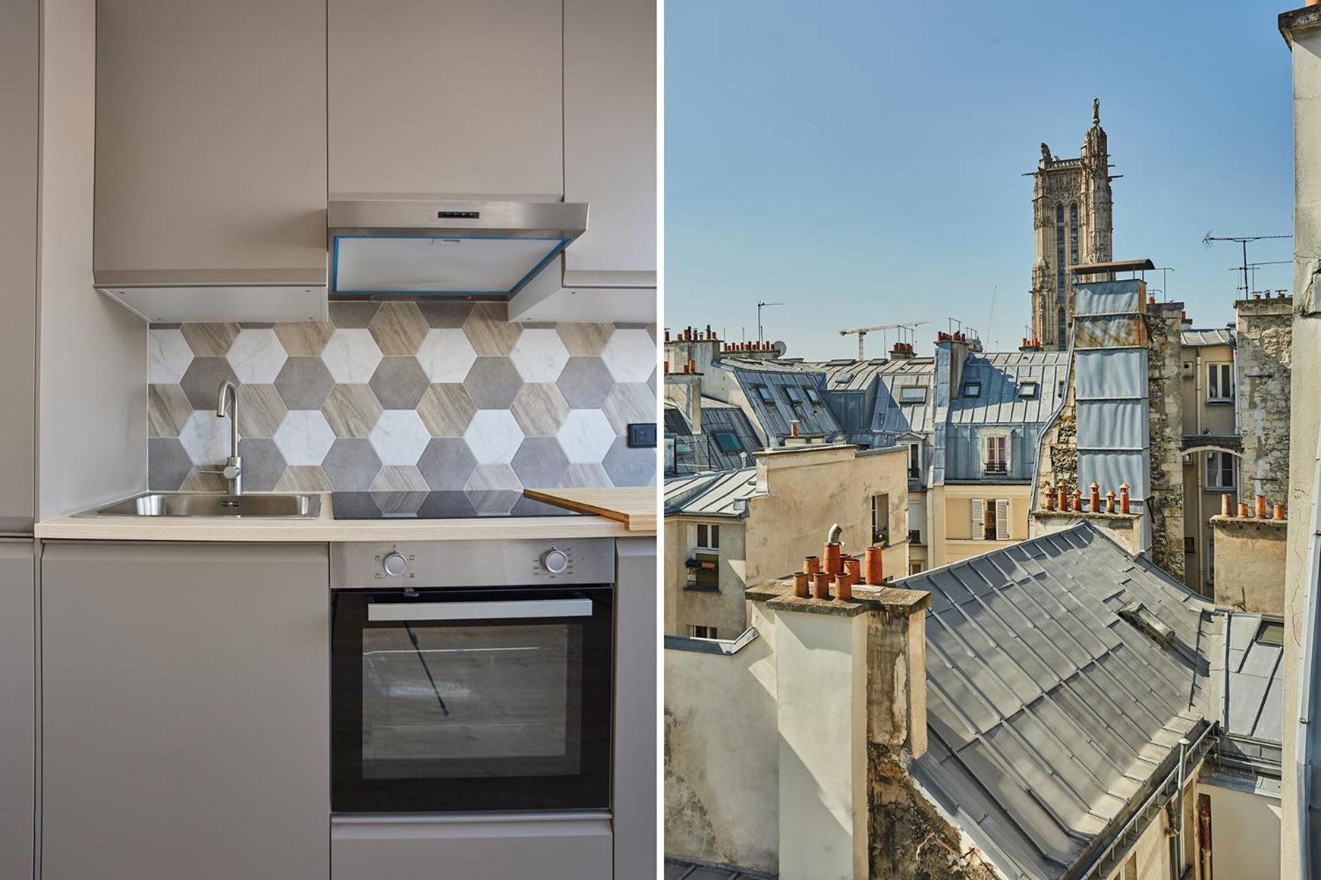 פריז Residence Beaubourg Le Marais By Studio Prestige מראה חיצוני תמונה